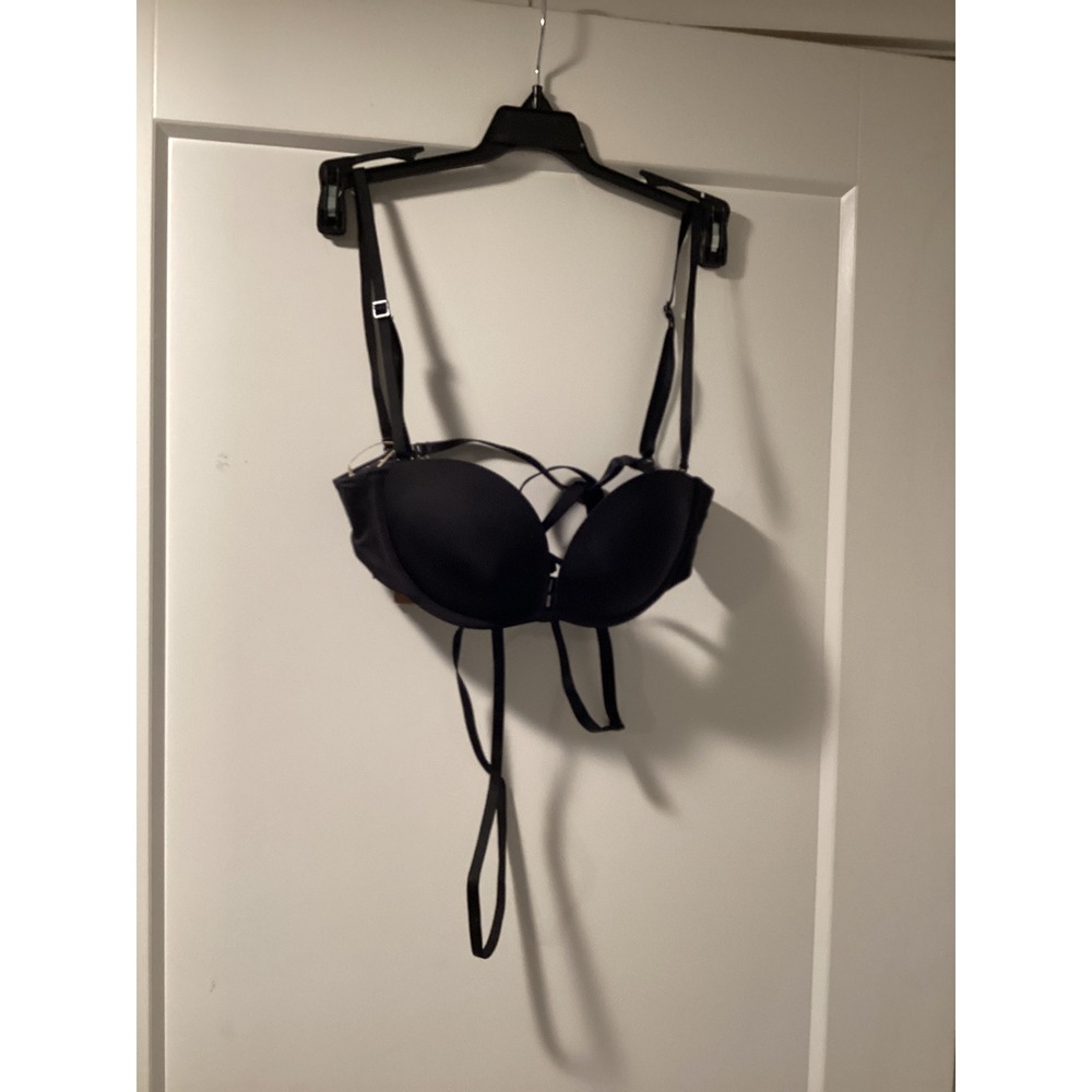 SKIMS Multi-Way Underwire Bra Onyx Black ST-STP-5942W 32B NWT - Picture 1 of 5